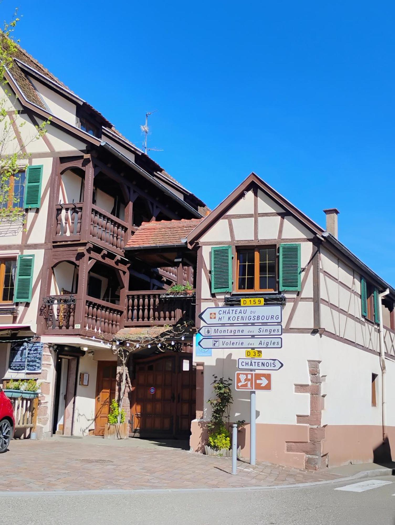 Gite Le Marronnier - Au Calme - Parking & Terrasse - Pres De Colmar Et Riquewihr - Route Des Vins Châtenois Exteriör bild